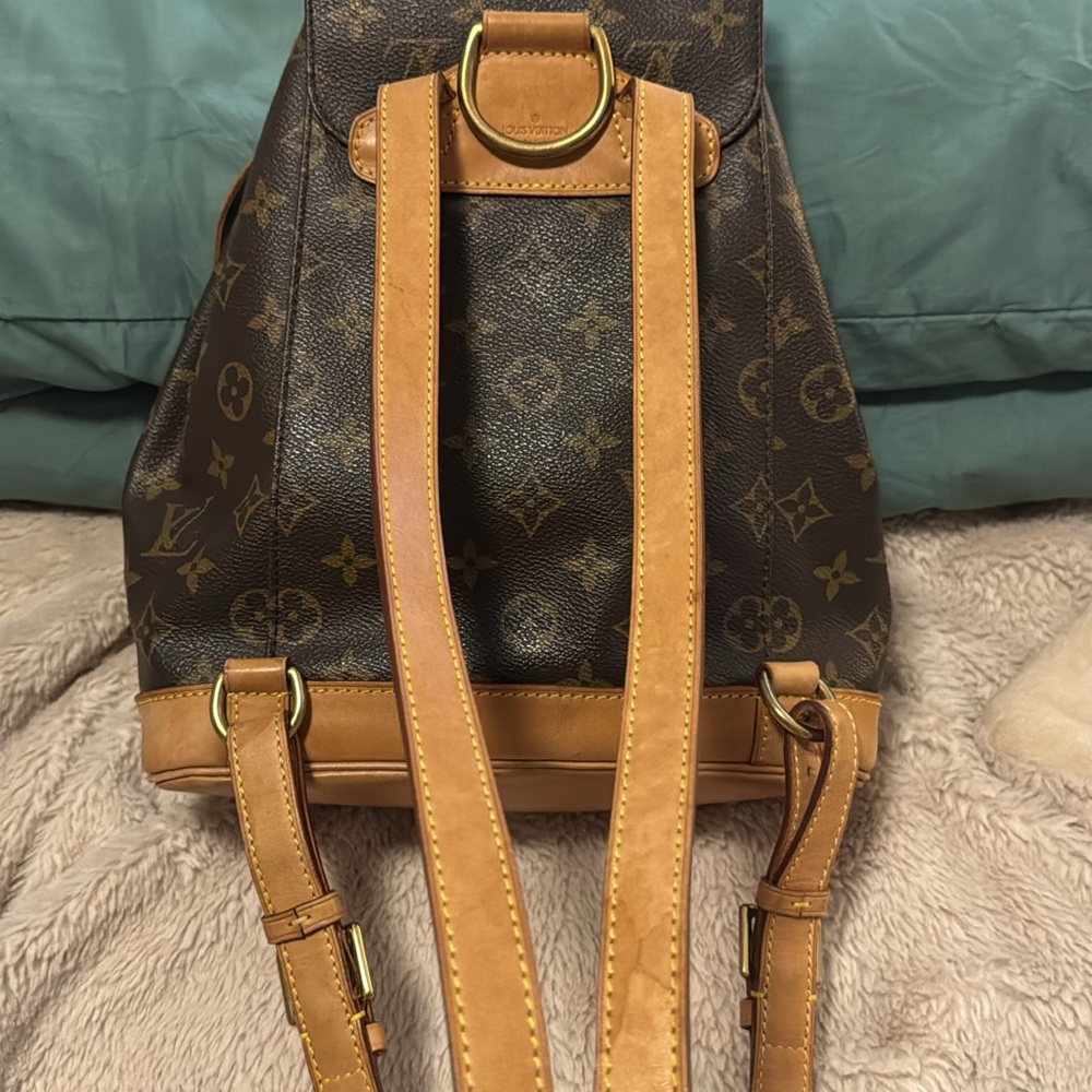 Louis Vuitton Monogram Brown Tan Backpack - Picture 7 of 8